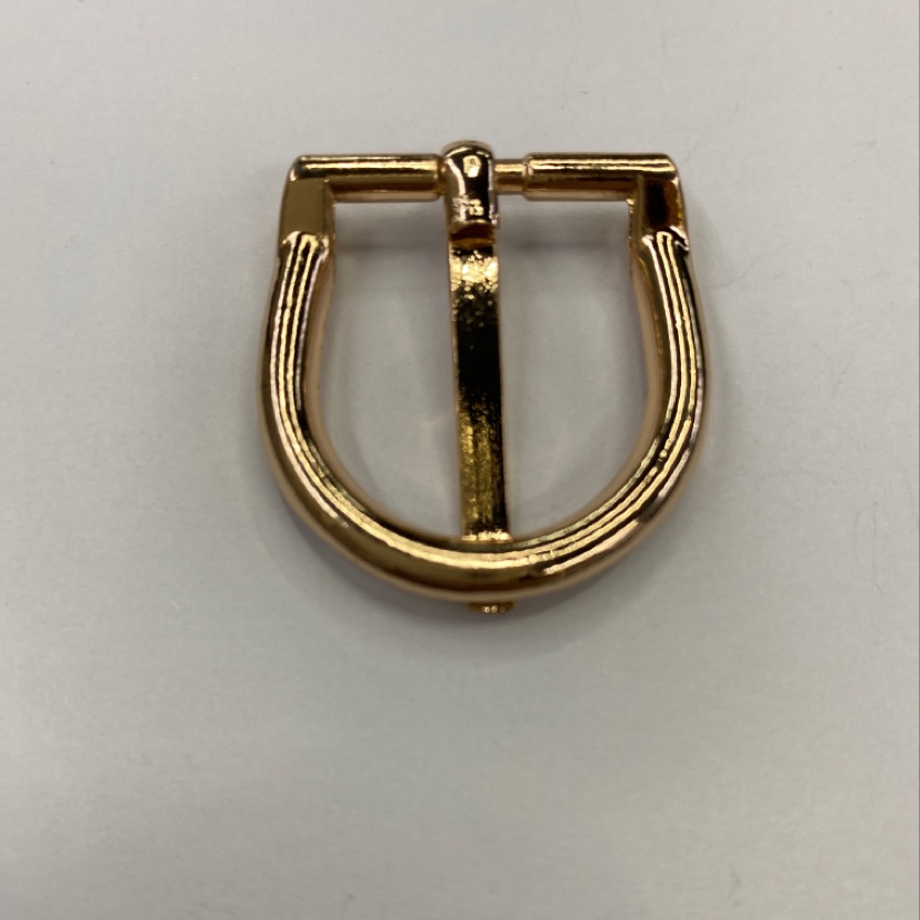 Manufacturers Direct Sales Of New Guangdong Gold Small Needle Buckle Round Head Decorative Buckle Belt Buckle details Picture