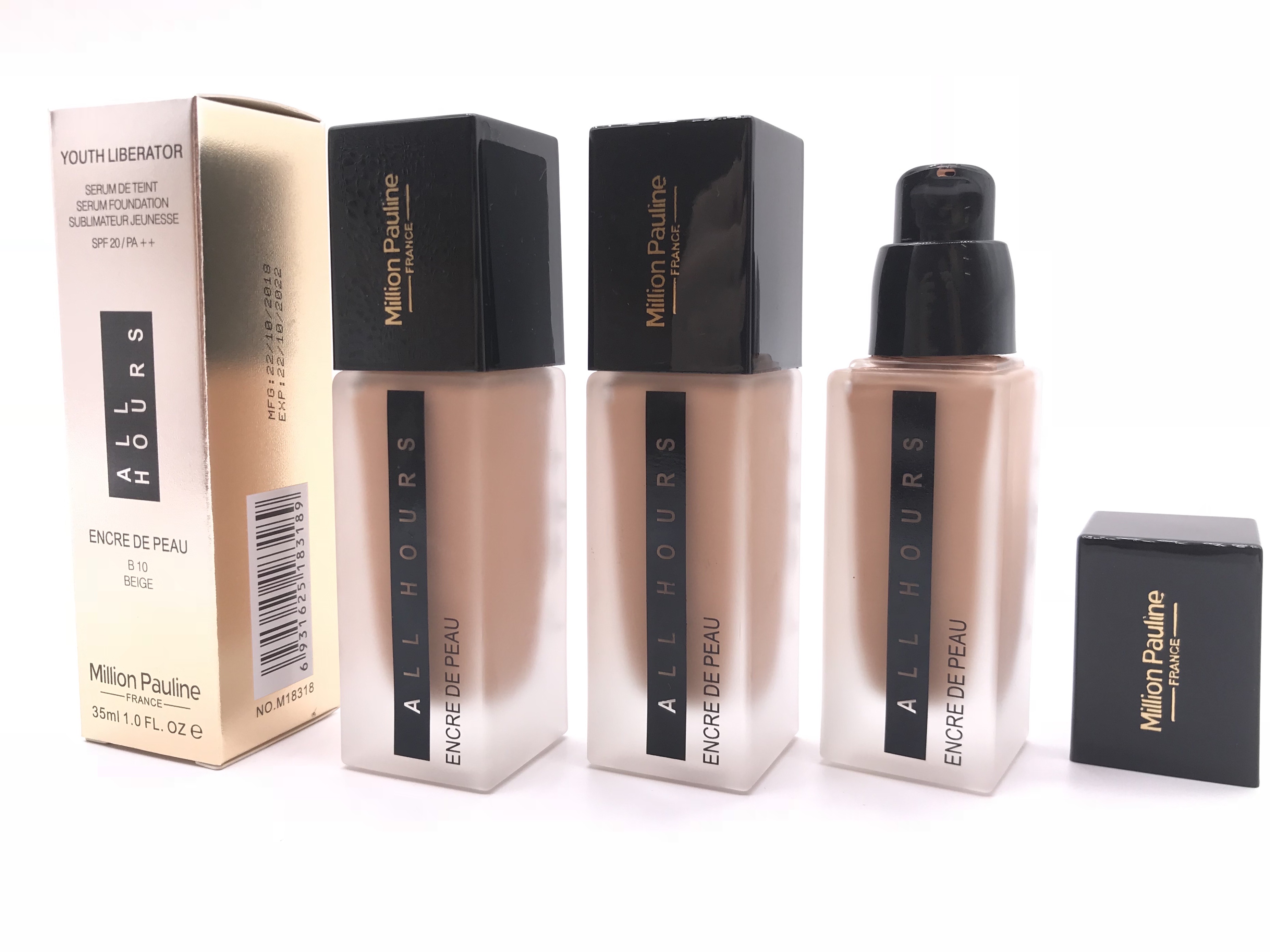 The Million Lotus Foundation provides concealer, oil control, moisture retention and long-lasting makeup without smudge Item Picture