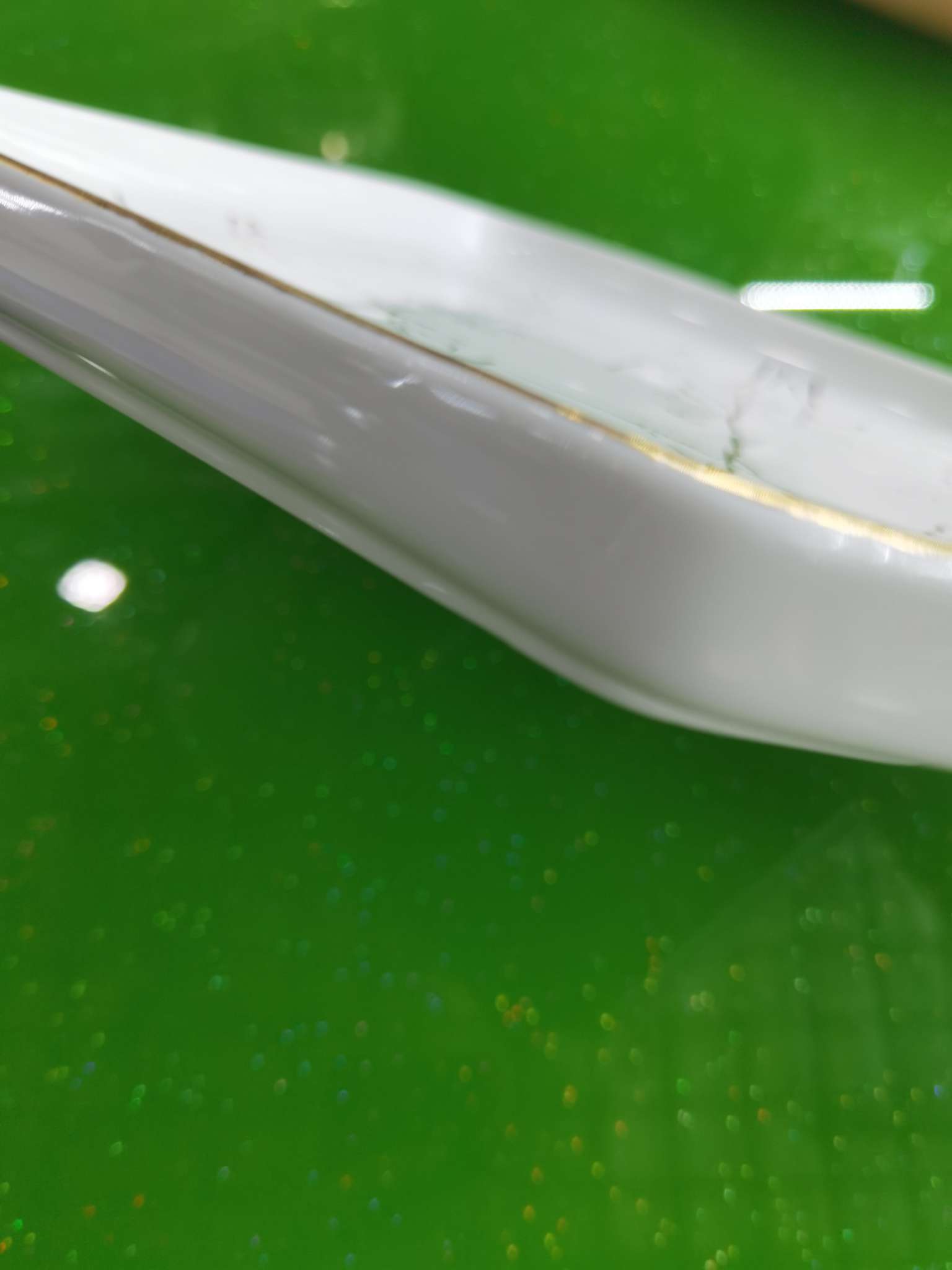 Vajilla de cerámica blanca detail image 1
