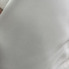 pu羊纹皮革面料箱包皮带饰品米白色pu023
