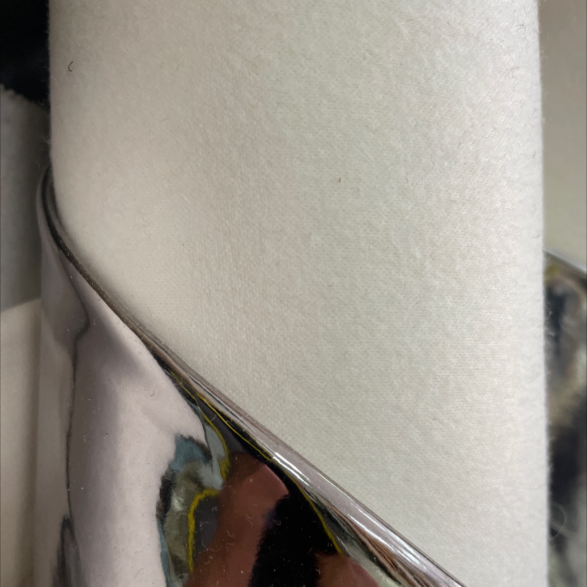 pu mirror-finish leather fabric bags, belts, accessories, tin gray pu008 details Picture