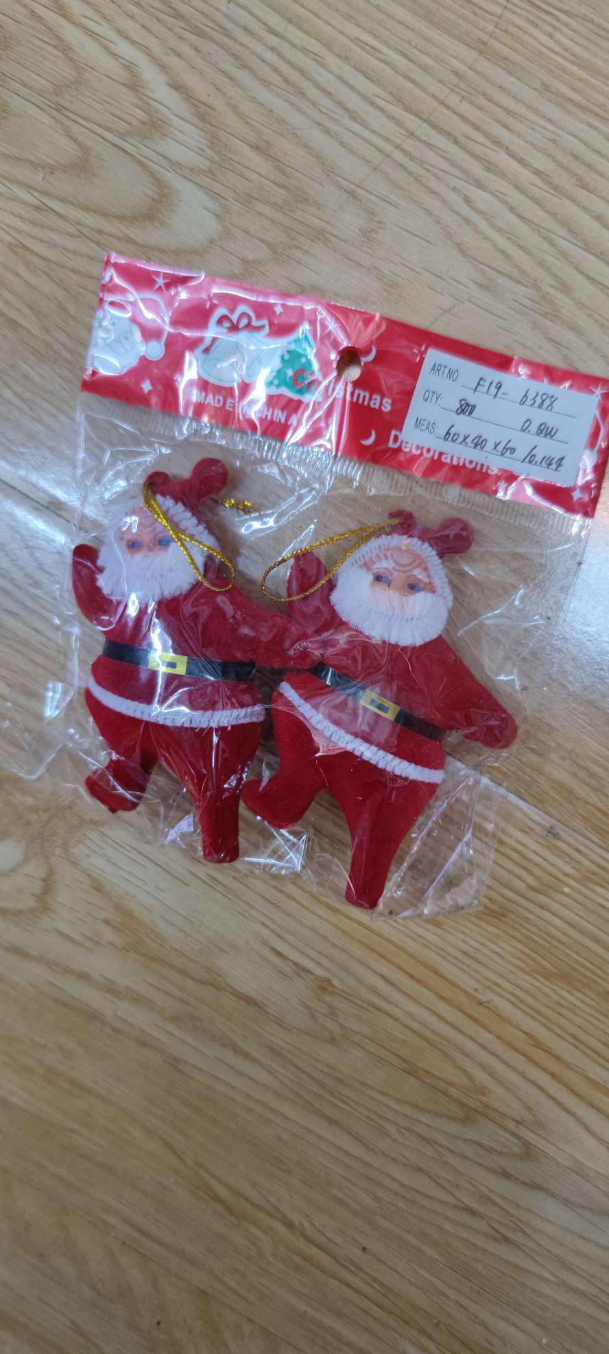 圣诞装饰品实物图