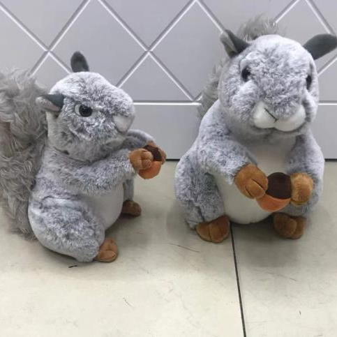 Dreamy plush toy claw machine Doll No. 3 Imitation rabbit fur Squirrel toy doll factory direct sales