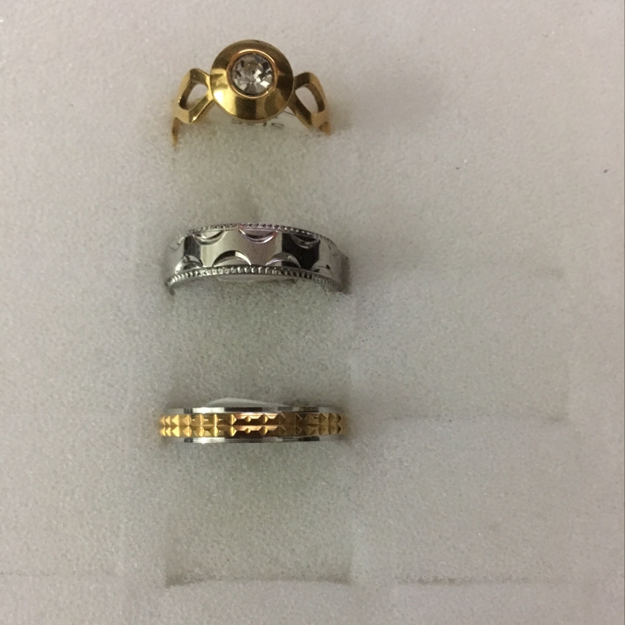 Three rings 💍 match the design combination series style unique fashion trend casual thumbnail
