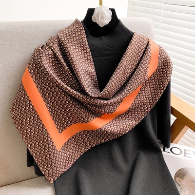 Scarf Super Warm Thick All Matching Lovely Generous Scarf Vintage Printed Scarf Scarf Shawl Ladylike Elegance Shawl Lovely Comfortable Scarf Spring And Summer New Scarves