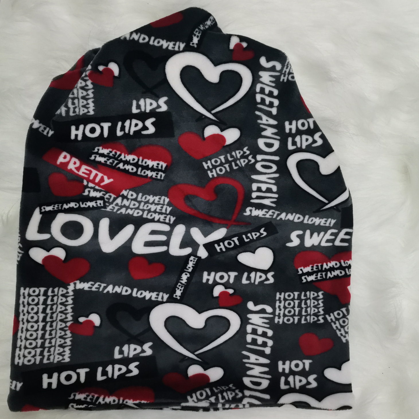 A scarf and a warm neck cover