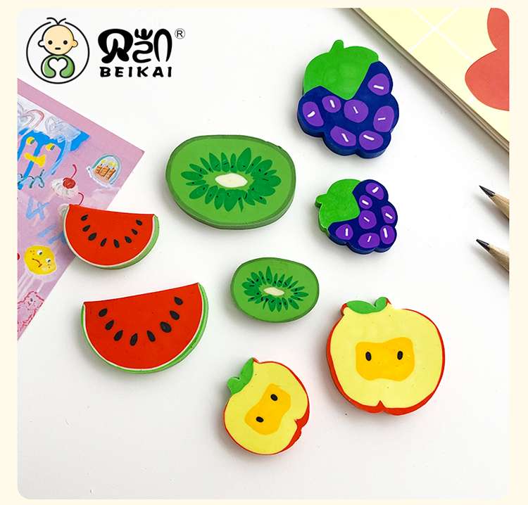 橡皮/橡皮擦/qh934/双叶优品/文创白底实物图