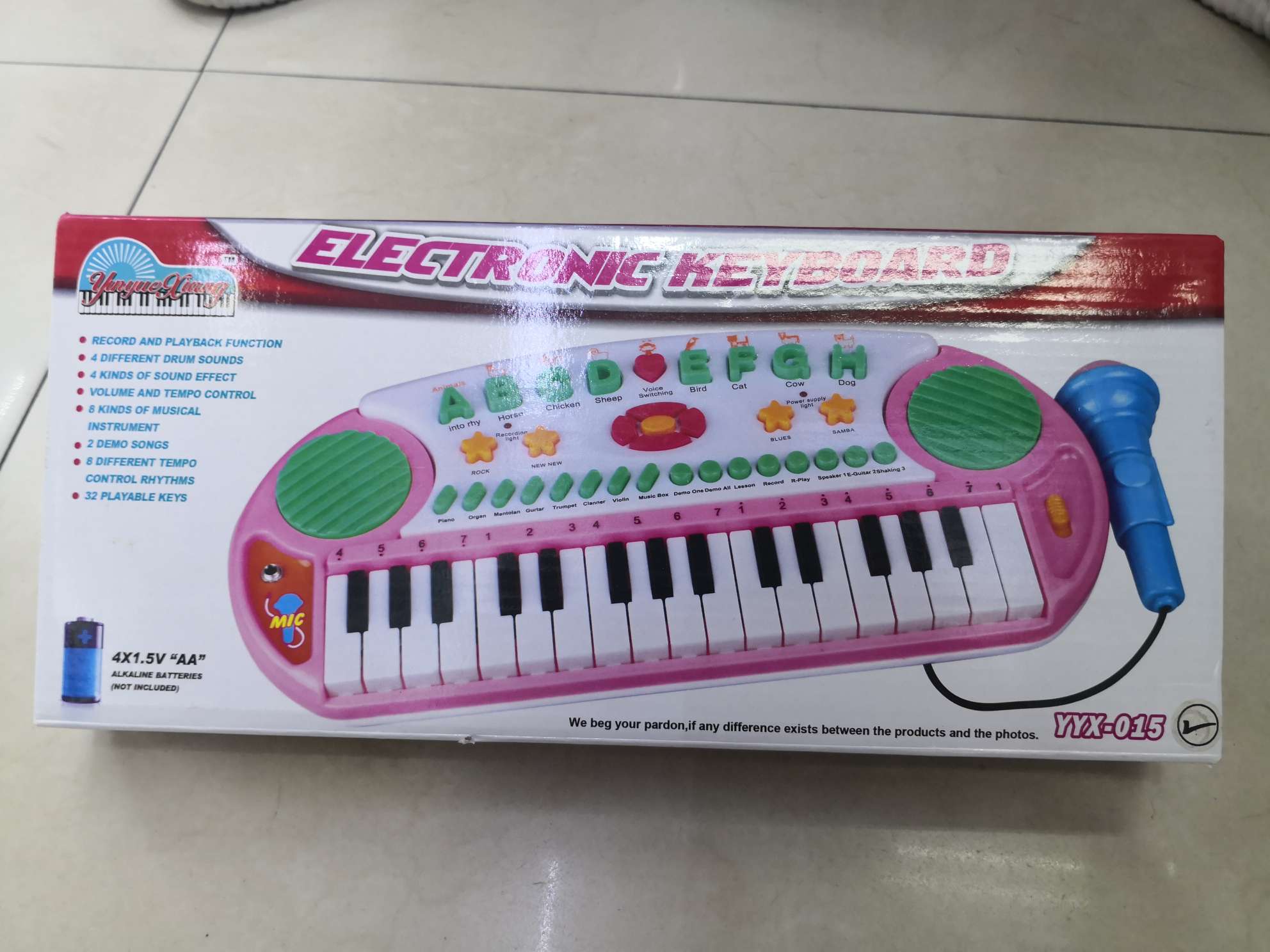 015 Electronic organ details Picture