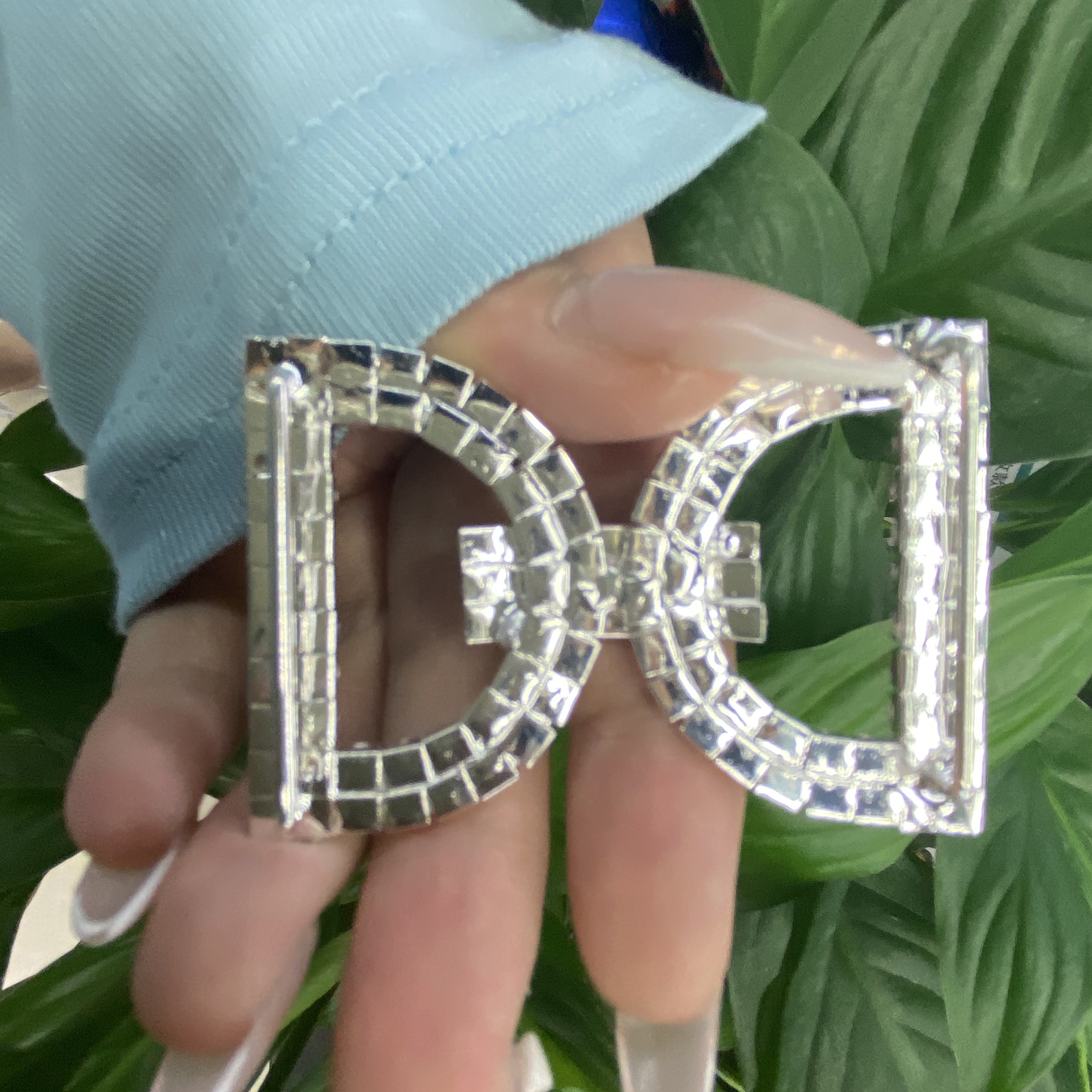 Manufacturers Direct Sales Of High-Grade Fashion Diamond-Encrusted Women's Belt Buckle Application Scenario