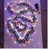 120L 3M new colored LED firecracker lamp cover with round bead powder