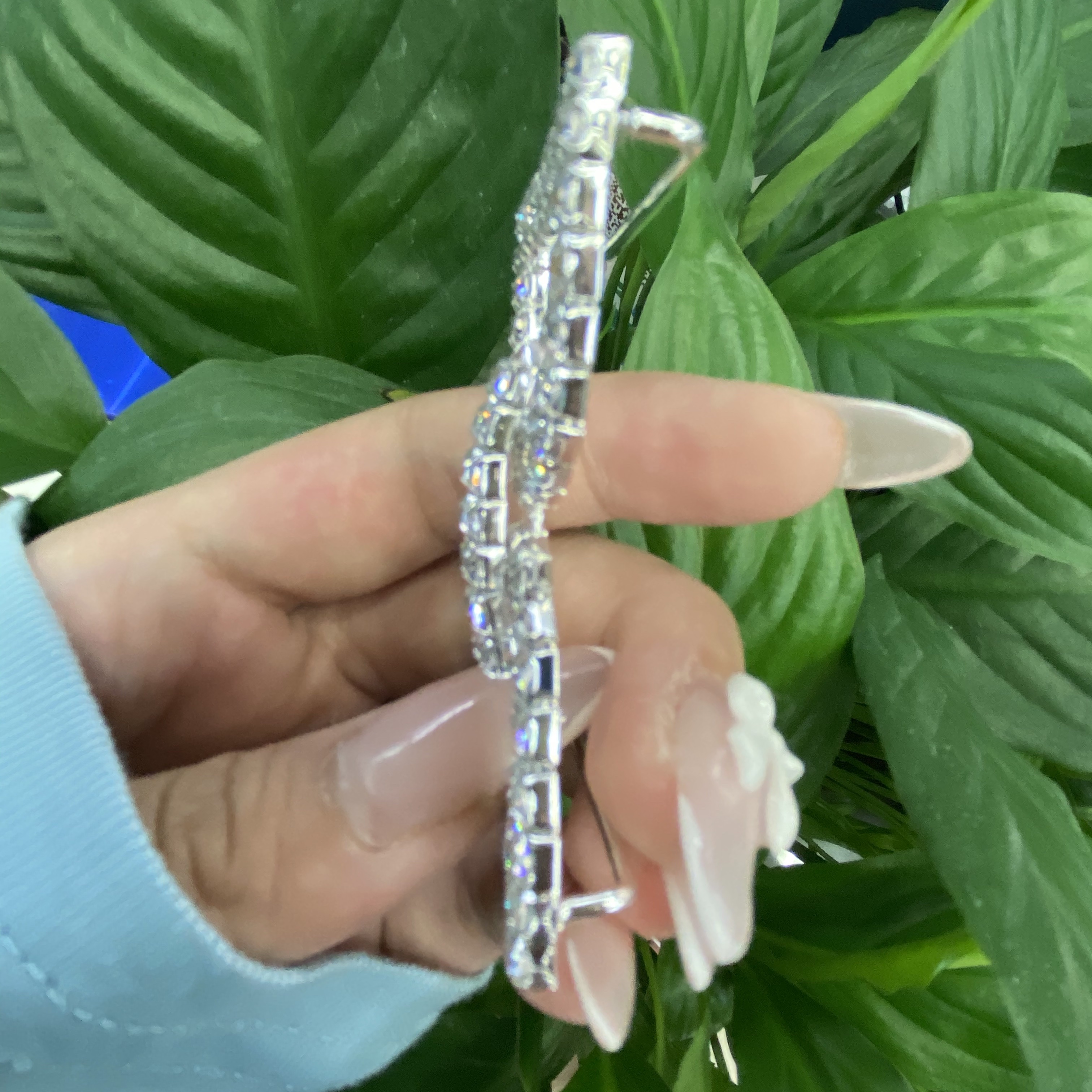 Manufacturers Direct Sales Of High-Grade Fashion Diamond-Encrusted Women's Belt Buckle Specification drawing