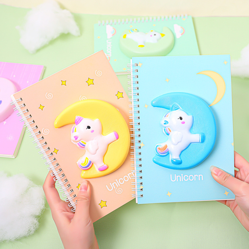 慢回弹减压书贴月亮马模型详情图2