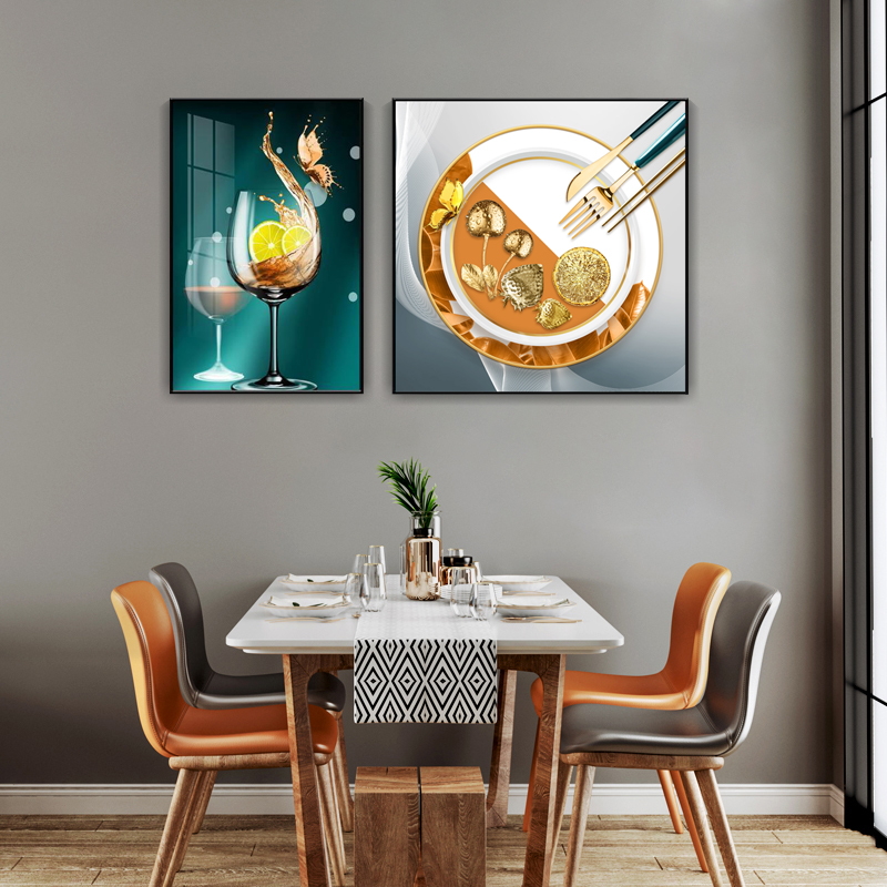 Crystal porcelain restaurant painting 12-18