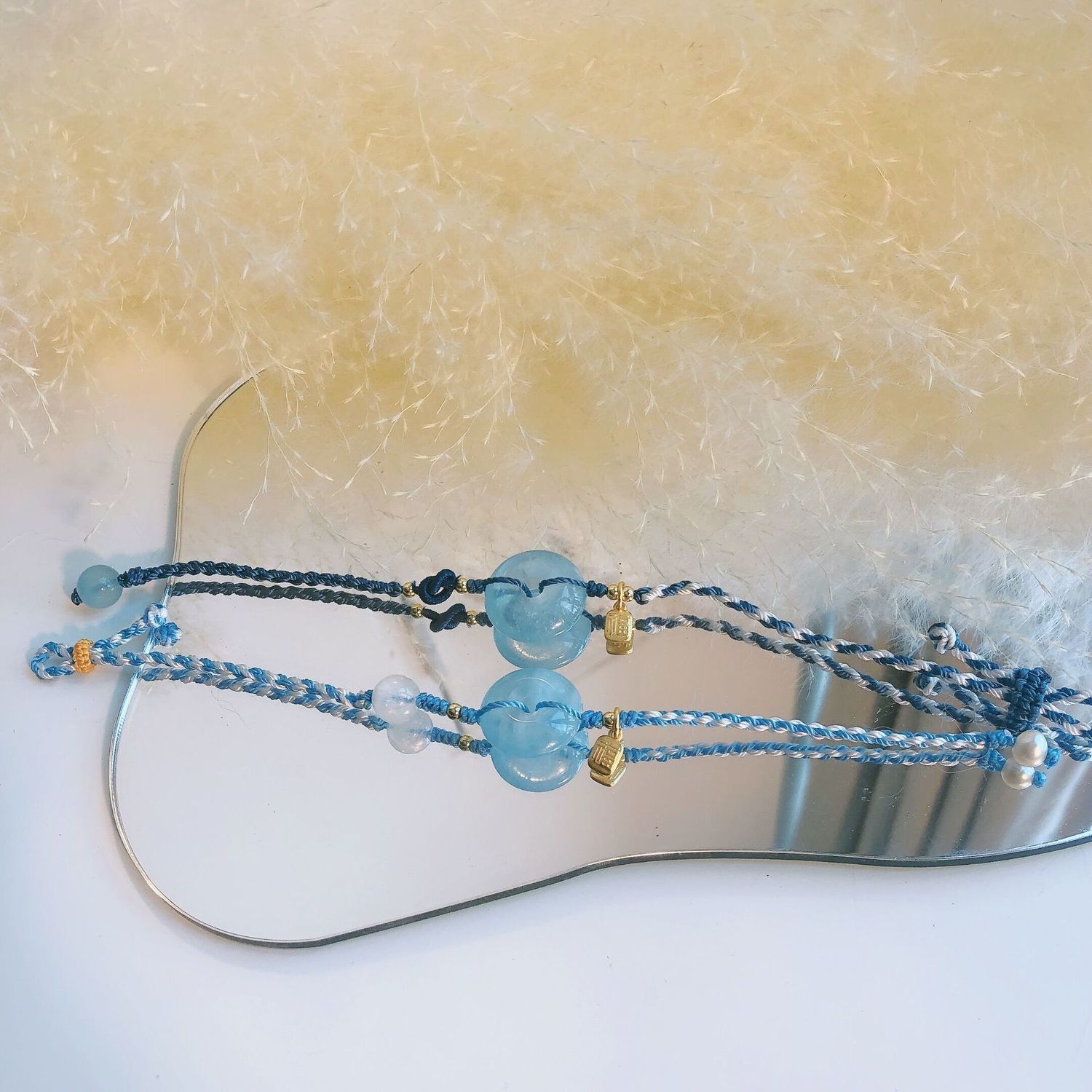 34 bracelet female original the latest birthday gift to send girlfriend send girlfriends Instagram dream catcher Pan home titanium steel bracelet