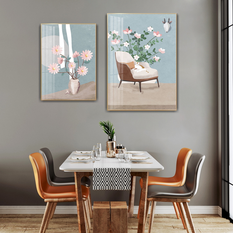 Crystal porcelain restaurant painting 12-12