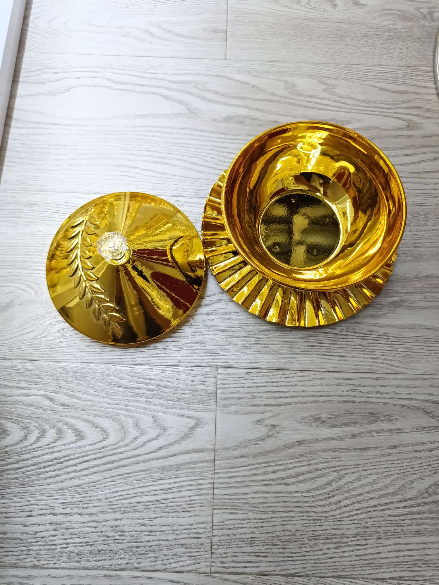 Yuxuan Iron Art Middle Eastern Style Home Decoration Ornaments, metal handicrafts, Iron candy bowl Stand, 35 Specification image