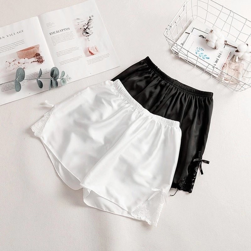 Korean Lace Safety Pants Woman

Color: Black White undefined