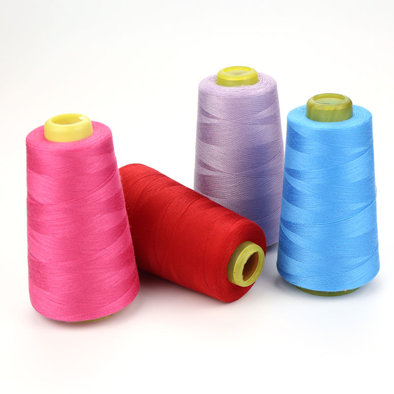 Yimin Factory Direct Sales 3000 Yards Sewing Thread 402 High-Speed Polyester Sewing Thread Pagoda Flat Turning Machine Line 100