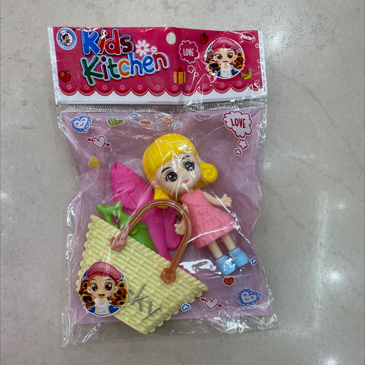 042娃娃及娃娃配件颜色混装OPP袋装 金鼎玩具