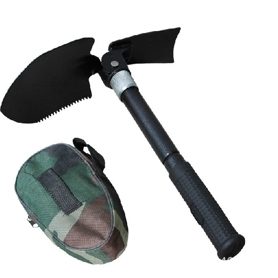 铁锹工兵铲兵工铲户外种花挖野菜折叠铲子军工钓鱼铲铁铲园艺工具