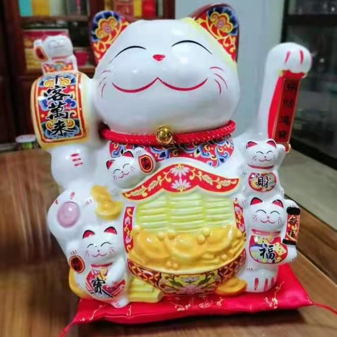 15寸千客万来双用插电放电池饭店酒店家庭公司摆设