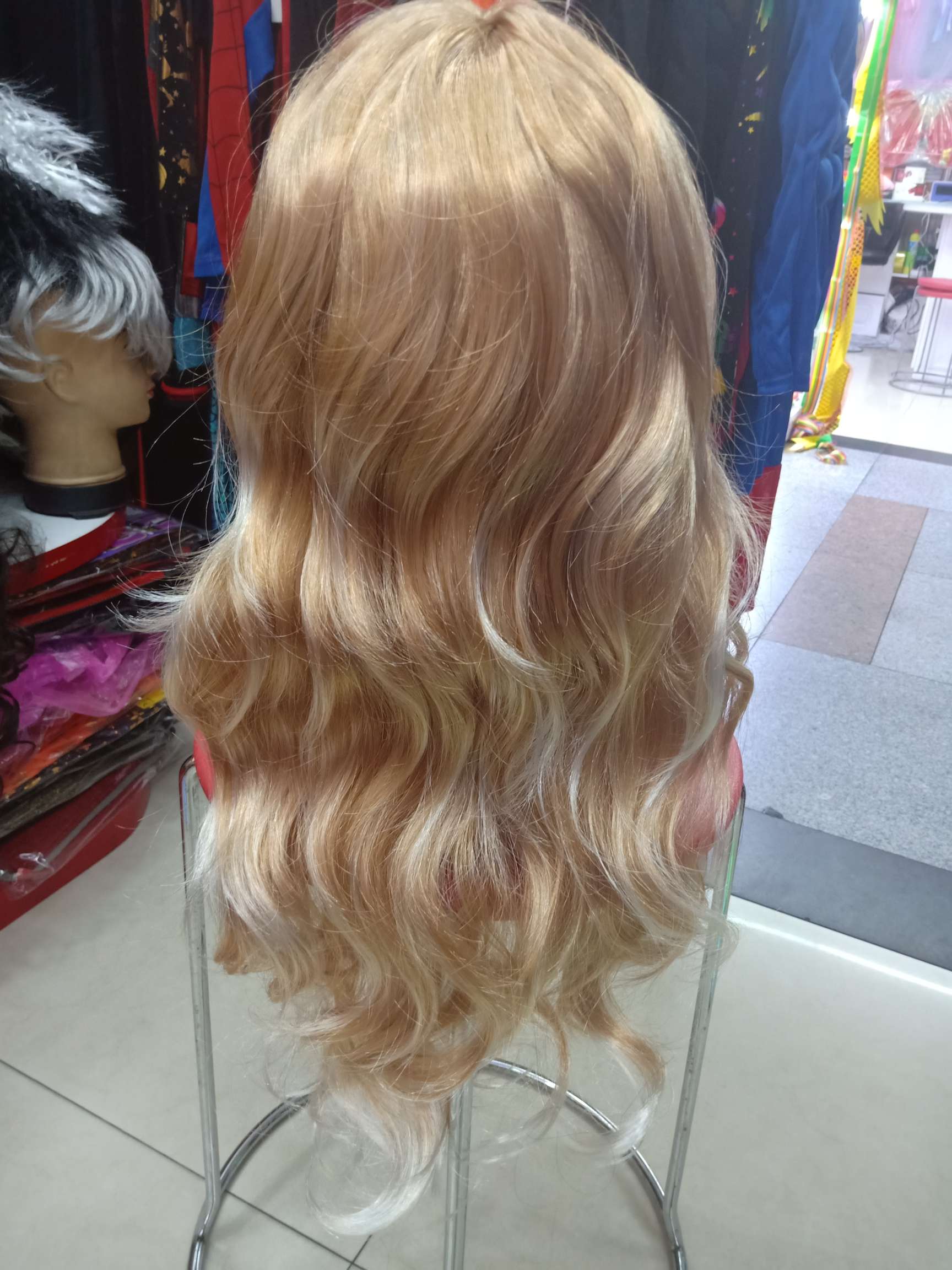 Wavy wig stage costume masquerade ball wig Specification image