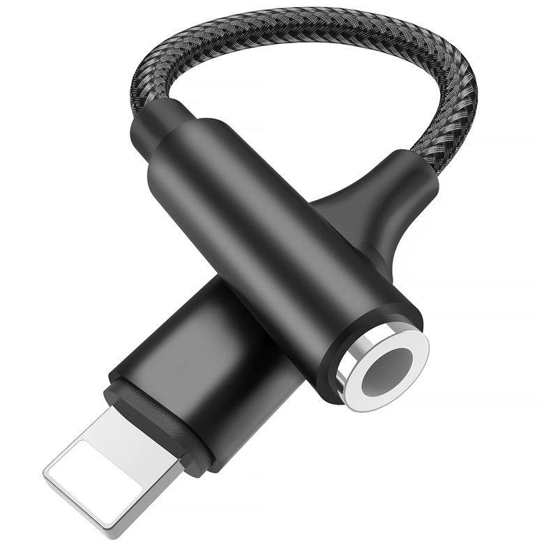 Apple adapter Lightning to 3.5mm audio converter iphone adapter aluminum