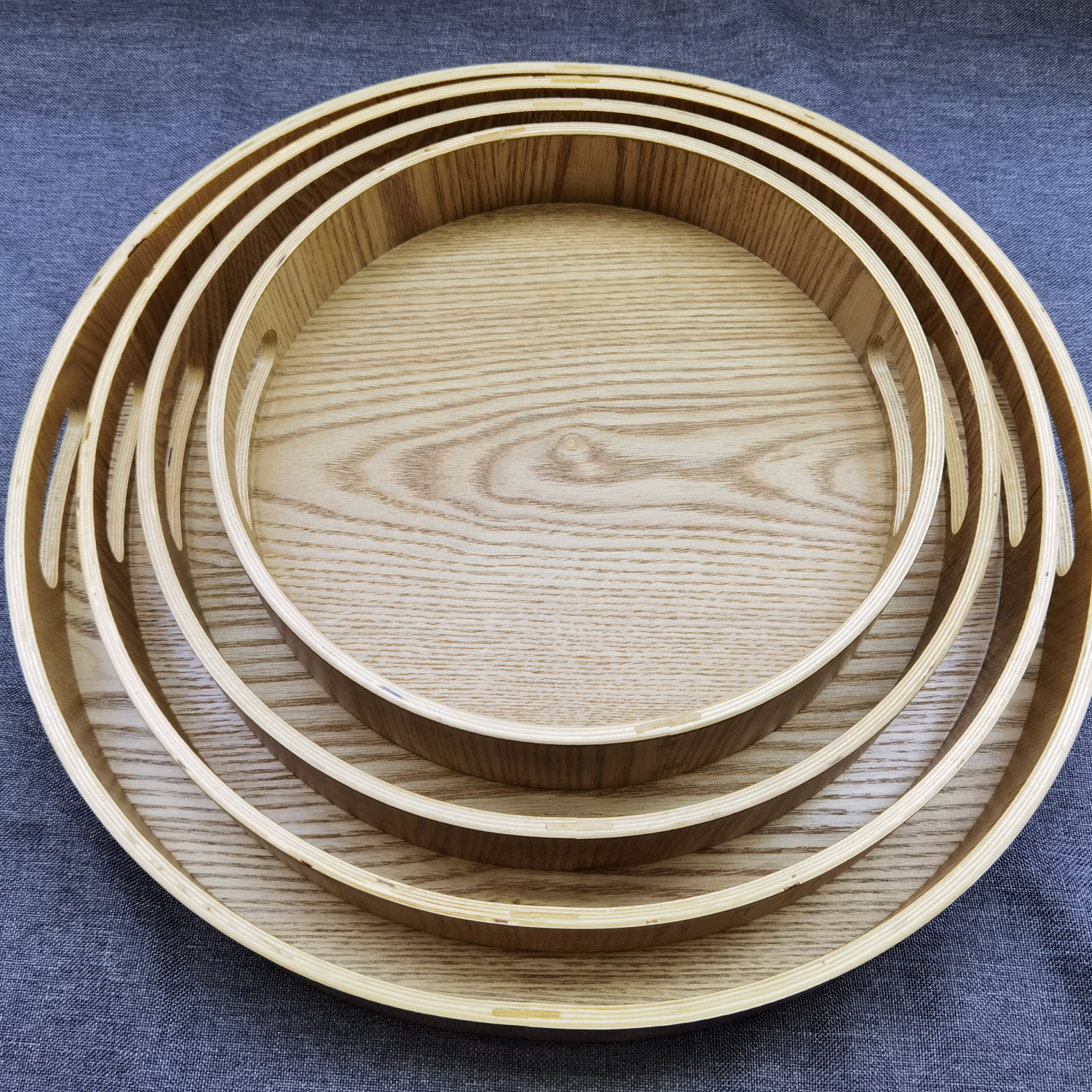 Fragua bandeja de madera bandeja de té bandeja artesanal