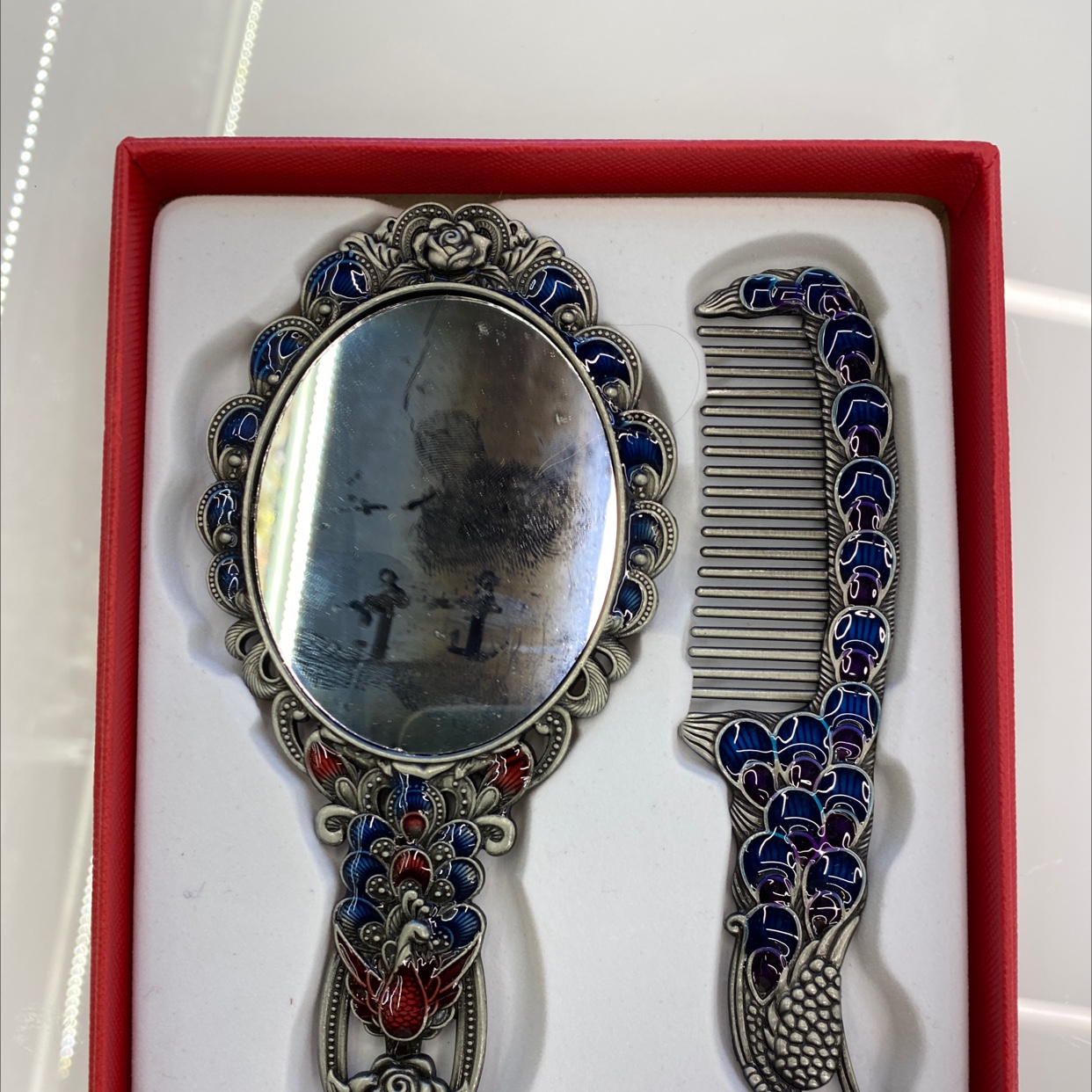 锌合金套镜子细节图