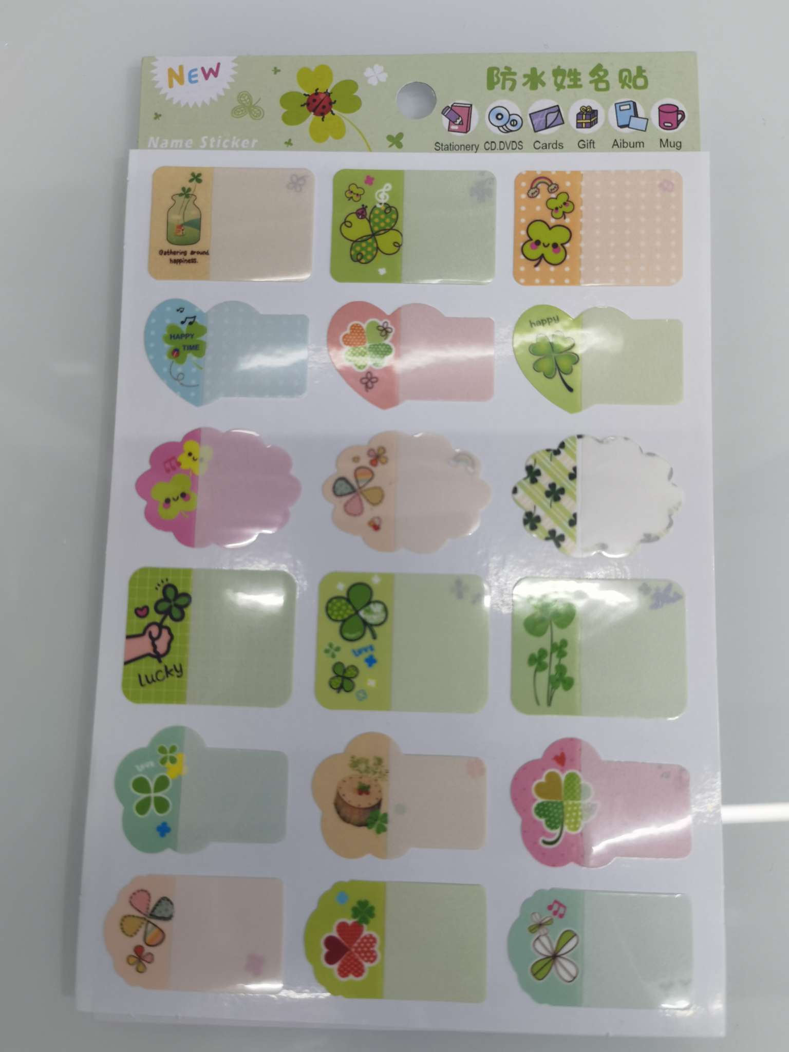 Hot Back-To-School Season 🔥 Waterproof Name Stickers School Supplies Office Supplies details Picture