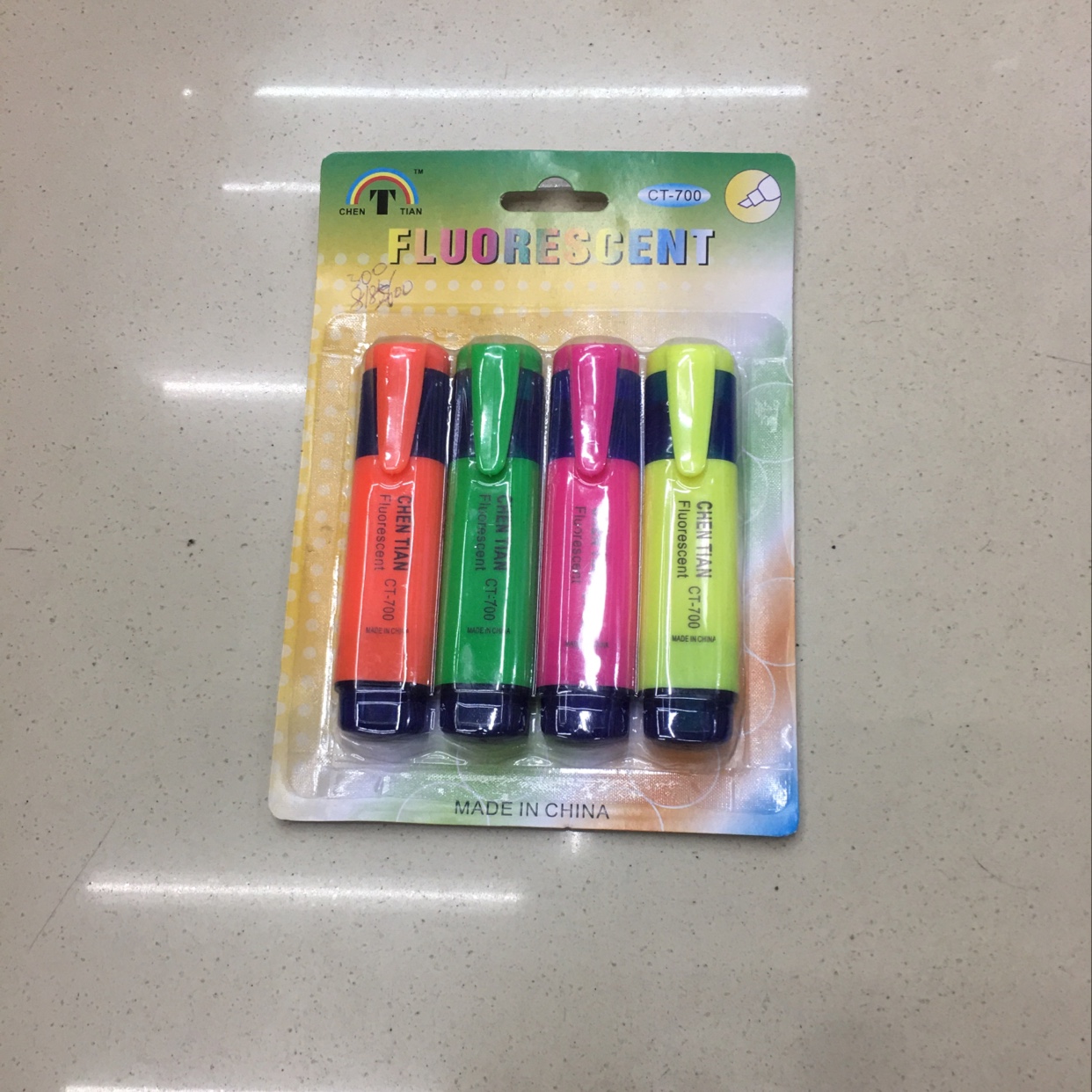 划线笔荧光笔重点醒目标记笔记号笔彩色笔套装学生标记笔0240详情图2
