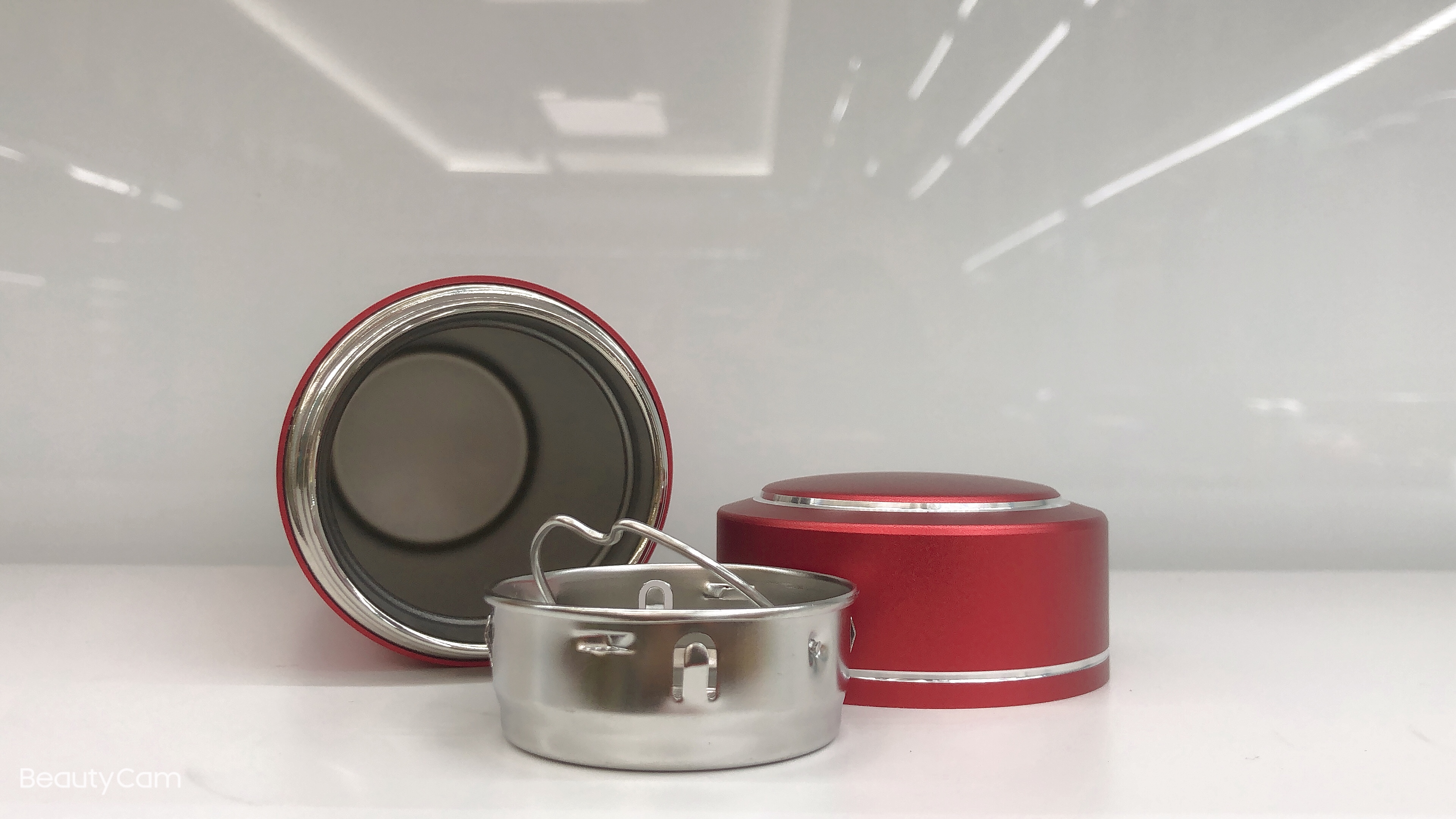 钻石竖条铝真空杯304不锈钢保温杯350ml详情图3