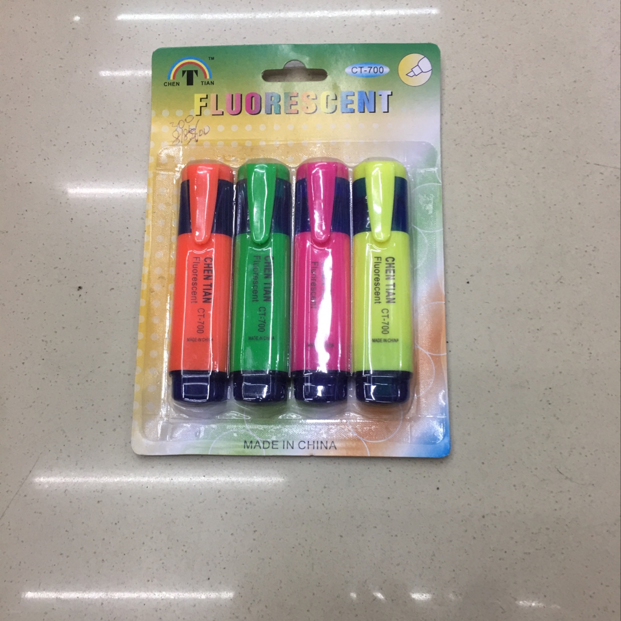 划线笔荧光笔重点醒目标记笔记号笔彩色笔套装学生标记笔0240详情图1
