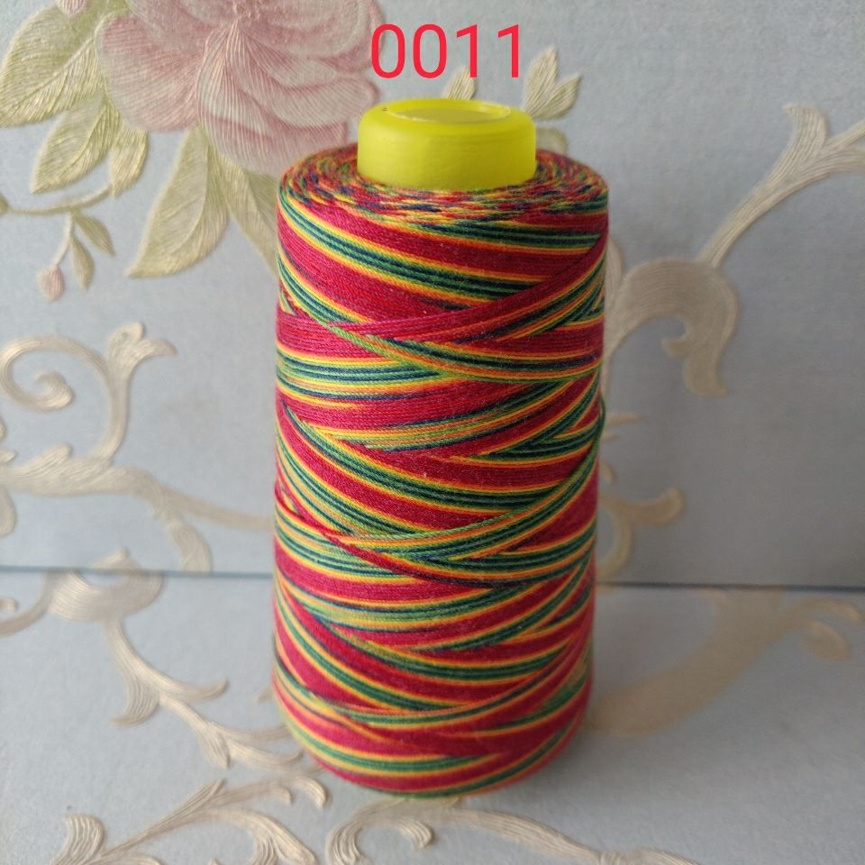 Yimin brand 40/2 # 20/2 sewing machine line medium thick line machine colorful line pagoda line gradient color line 86