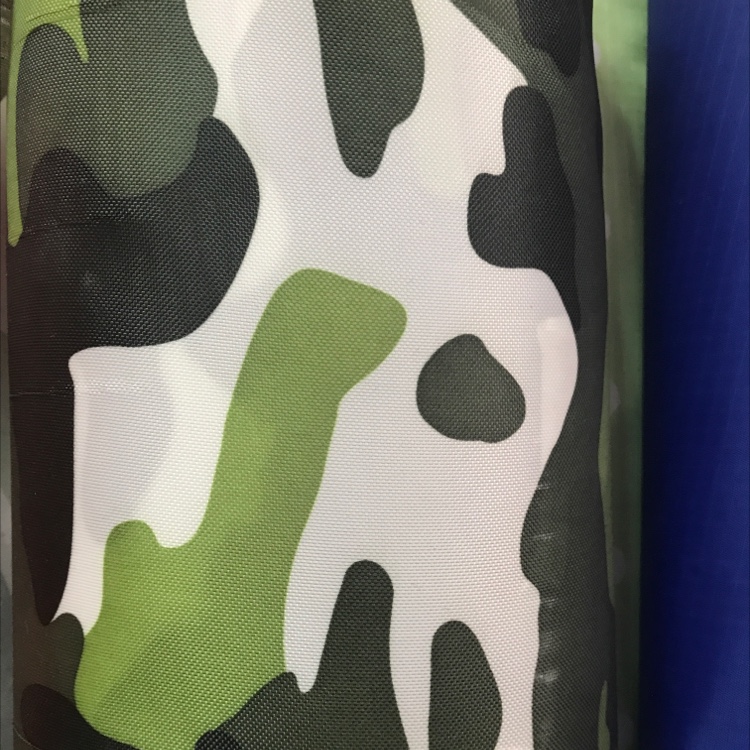 420D牛津市迷彩印花