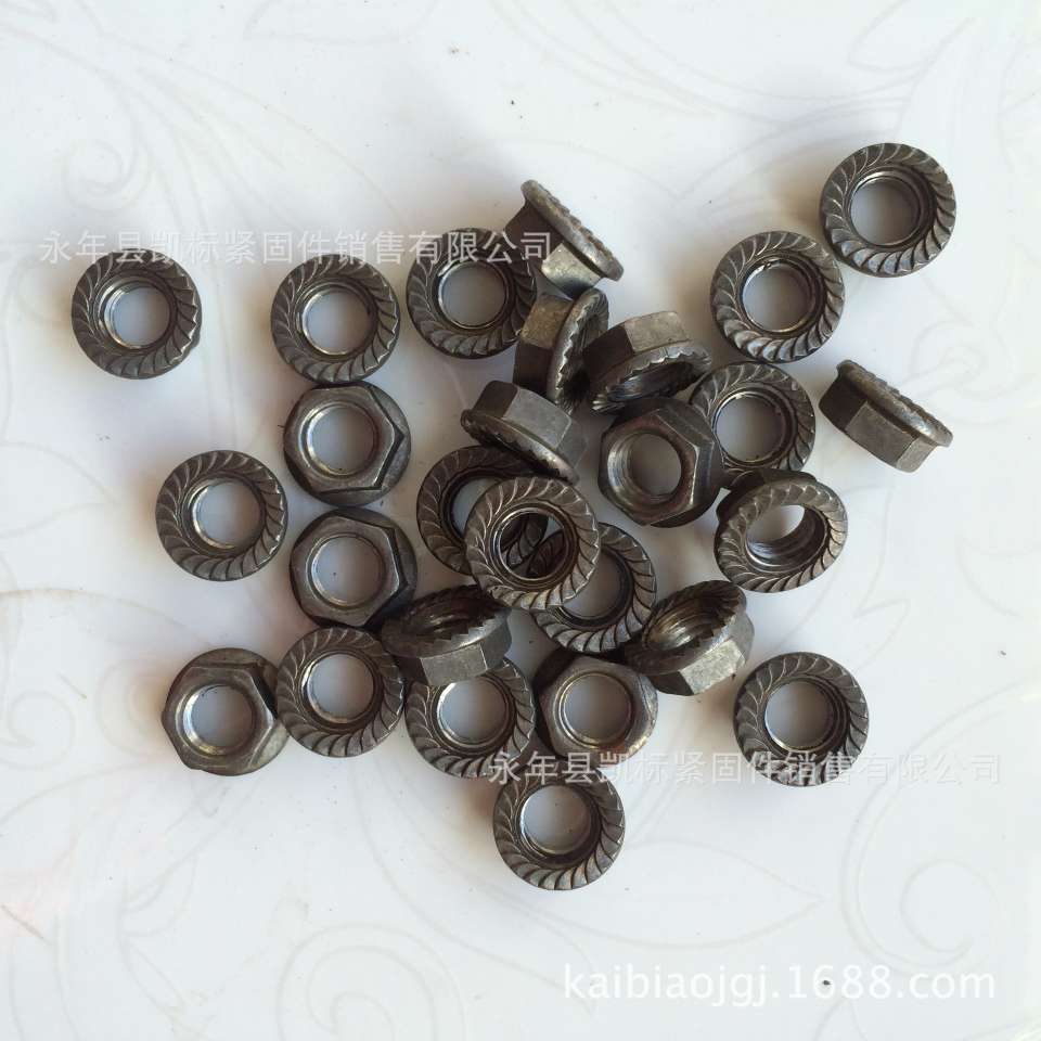 M8 flange nut Item Picture