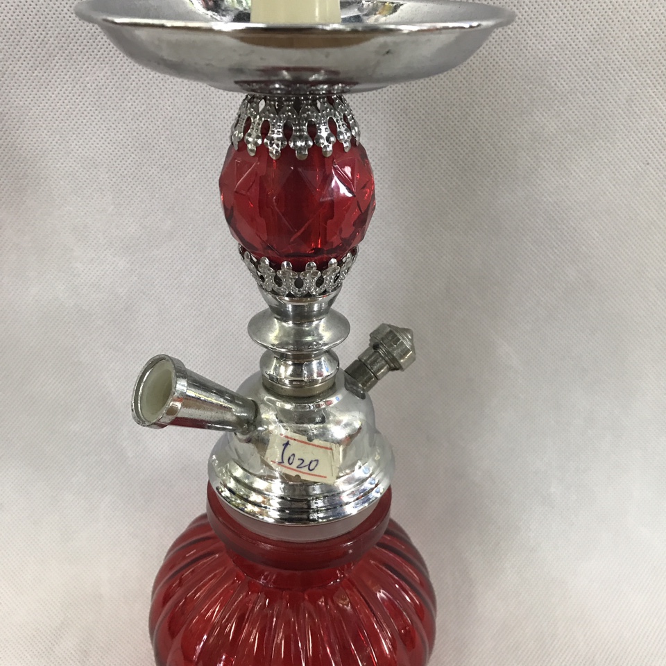 ca-34 水烟壶铁+玻璃，彩盒包装，是一款历史悠久的老一辈人所使用的产品