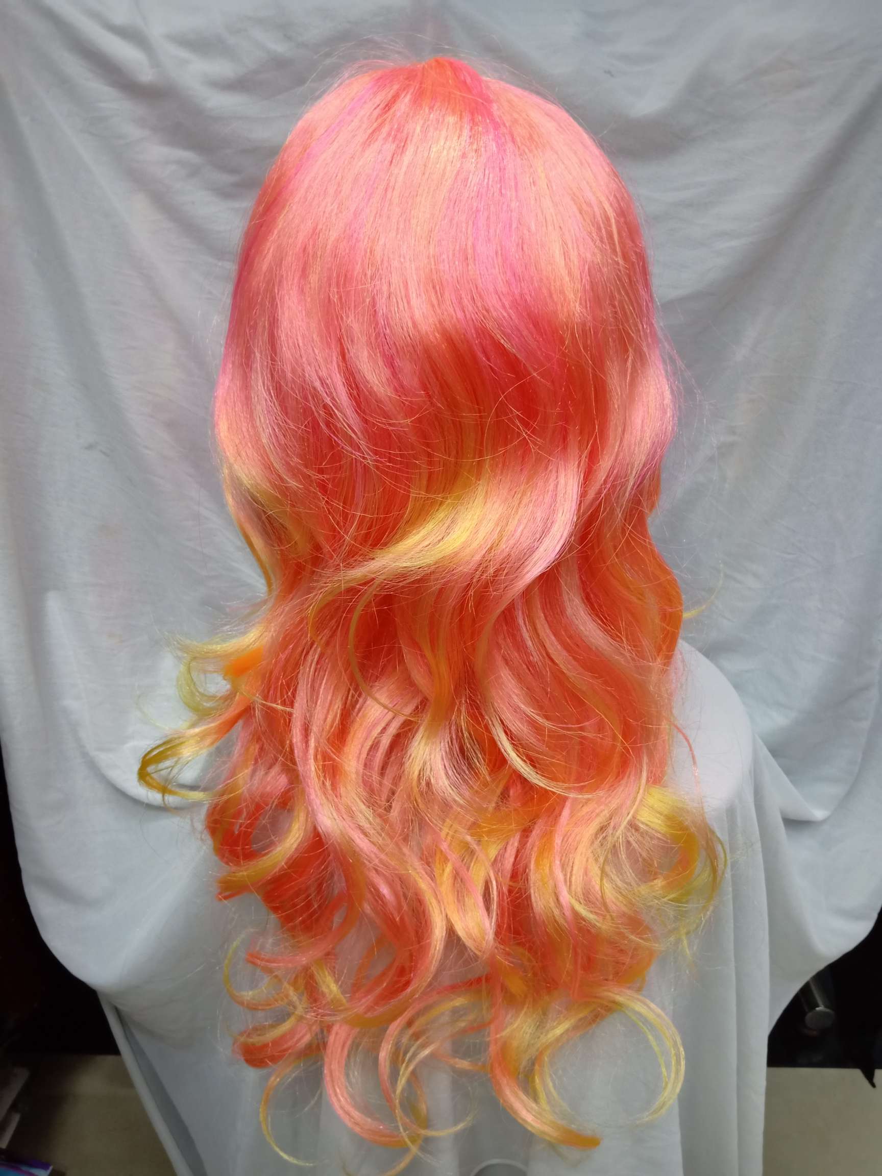 024丅色波浪发假发头套化妆舞会假发批发细节图