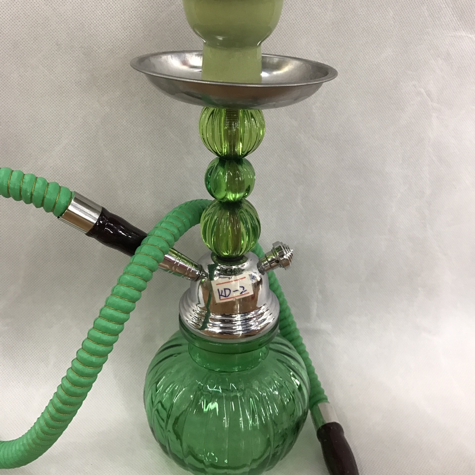 ca-40 水烟壶铁+玻璃，彩盒包装，是一款历史悠久的老一辈人所使用的产品
