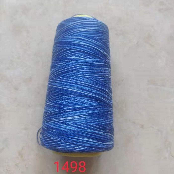 Yimin Brand 40/2 # 20/2 Sewing Machine Line Medium Thick Line Machine Colorful Line Pagoda Line Gradient Color Line 77