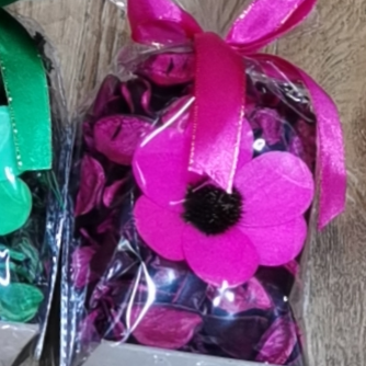 TH-6: Item No. : 120g floral, dry floral bag (rose red)