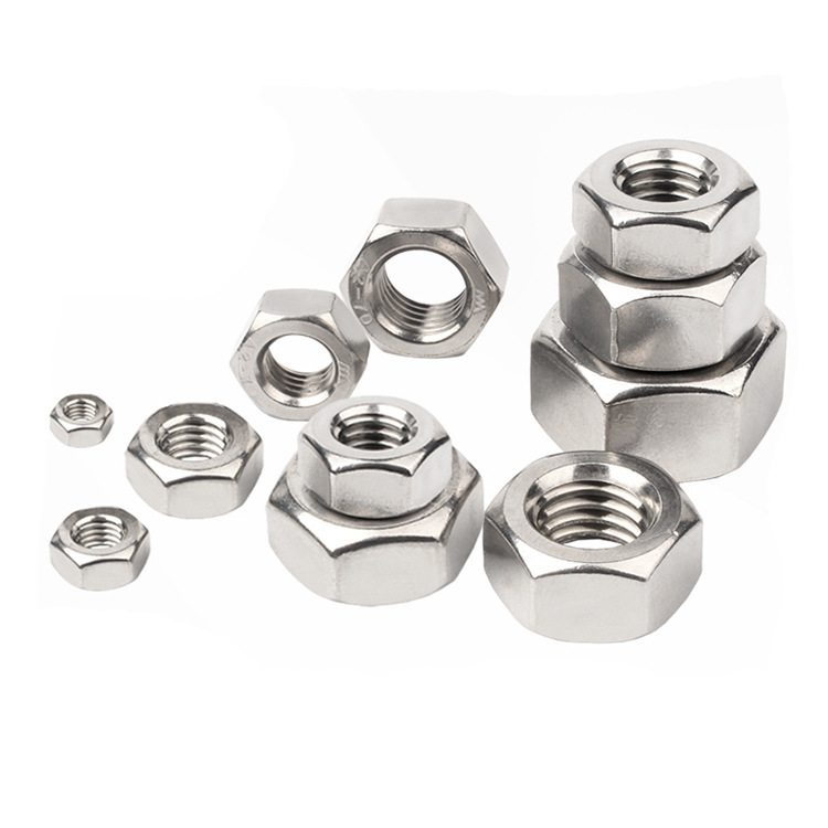 Hexagonal screws and nuts are available in multiple specifications and can be customized