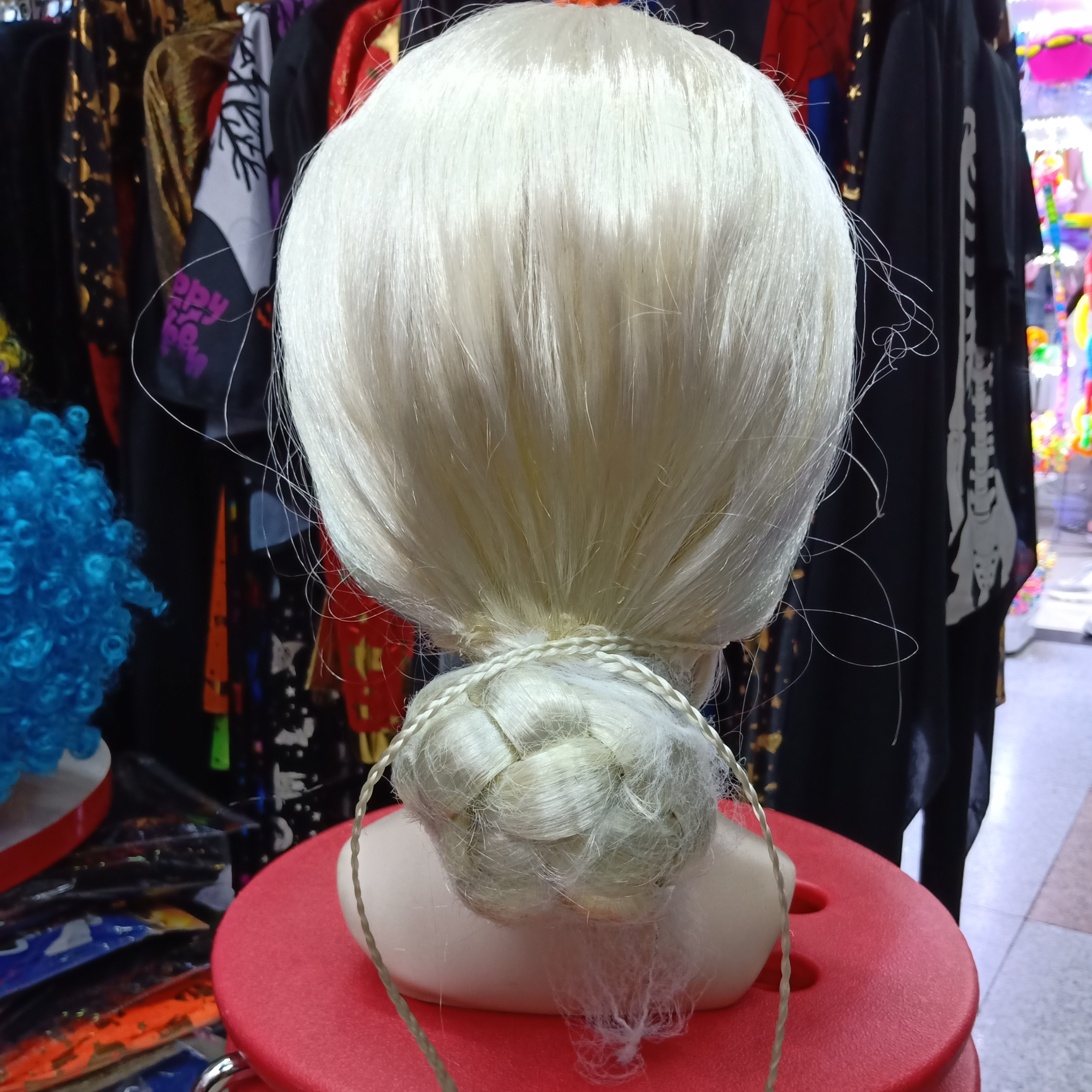 Peluca capucha masquerade peluca