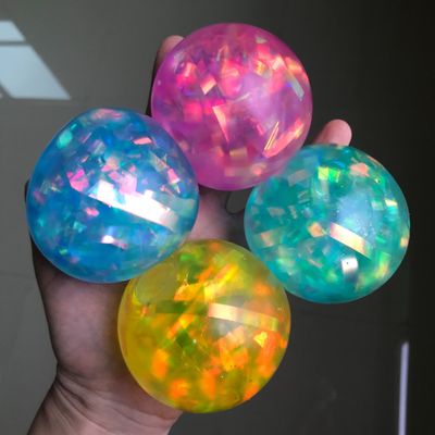 Coloured Ribbon Ball