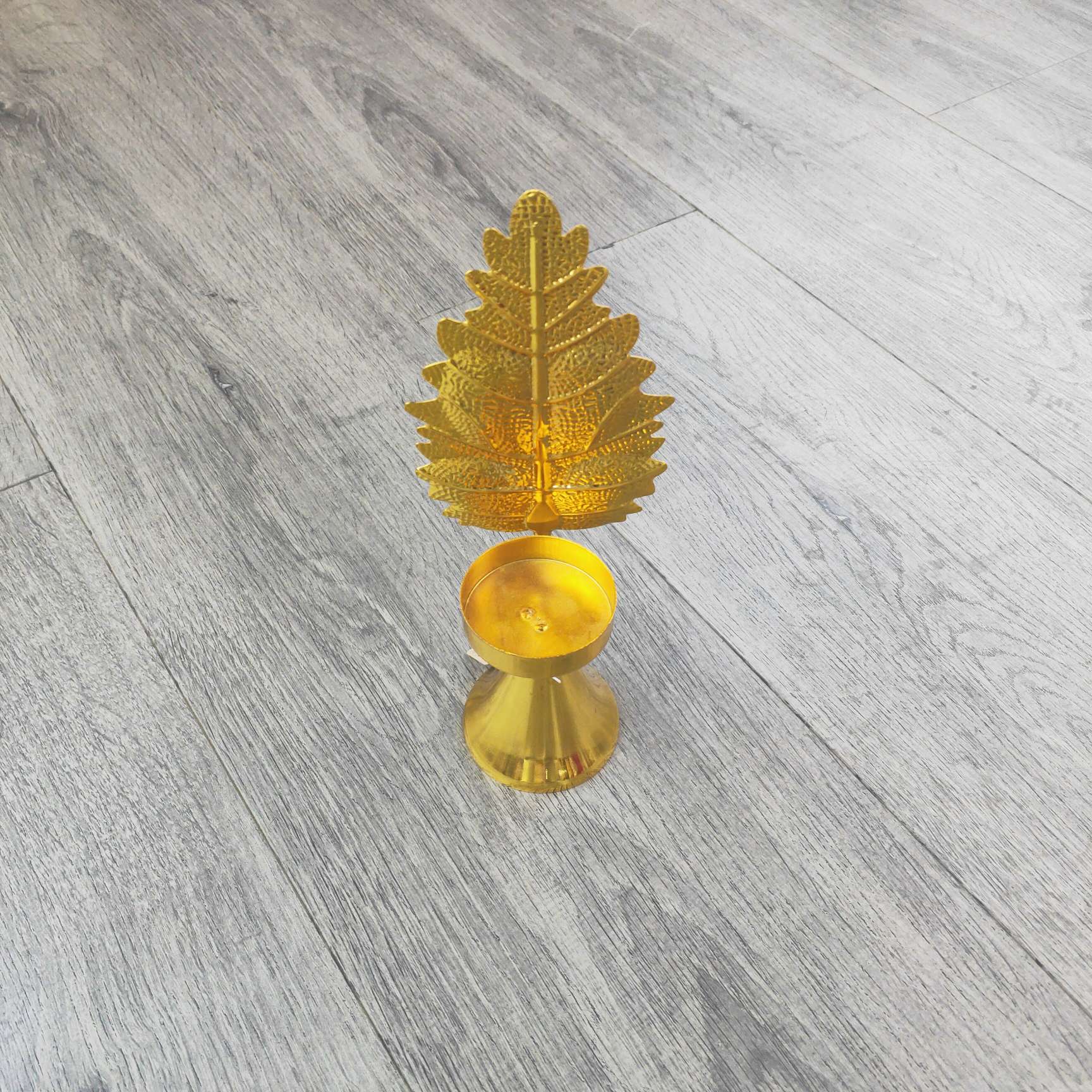 Candlestick Craft 3, elegant home Craft, Metal Craft, Ornaments, Leaf Candlesticks details Picture