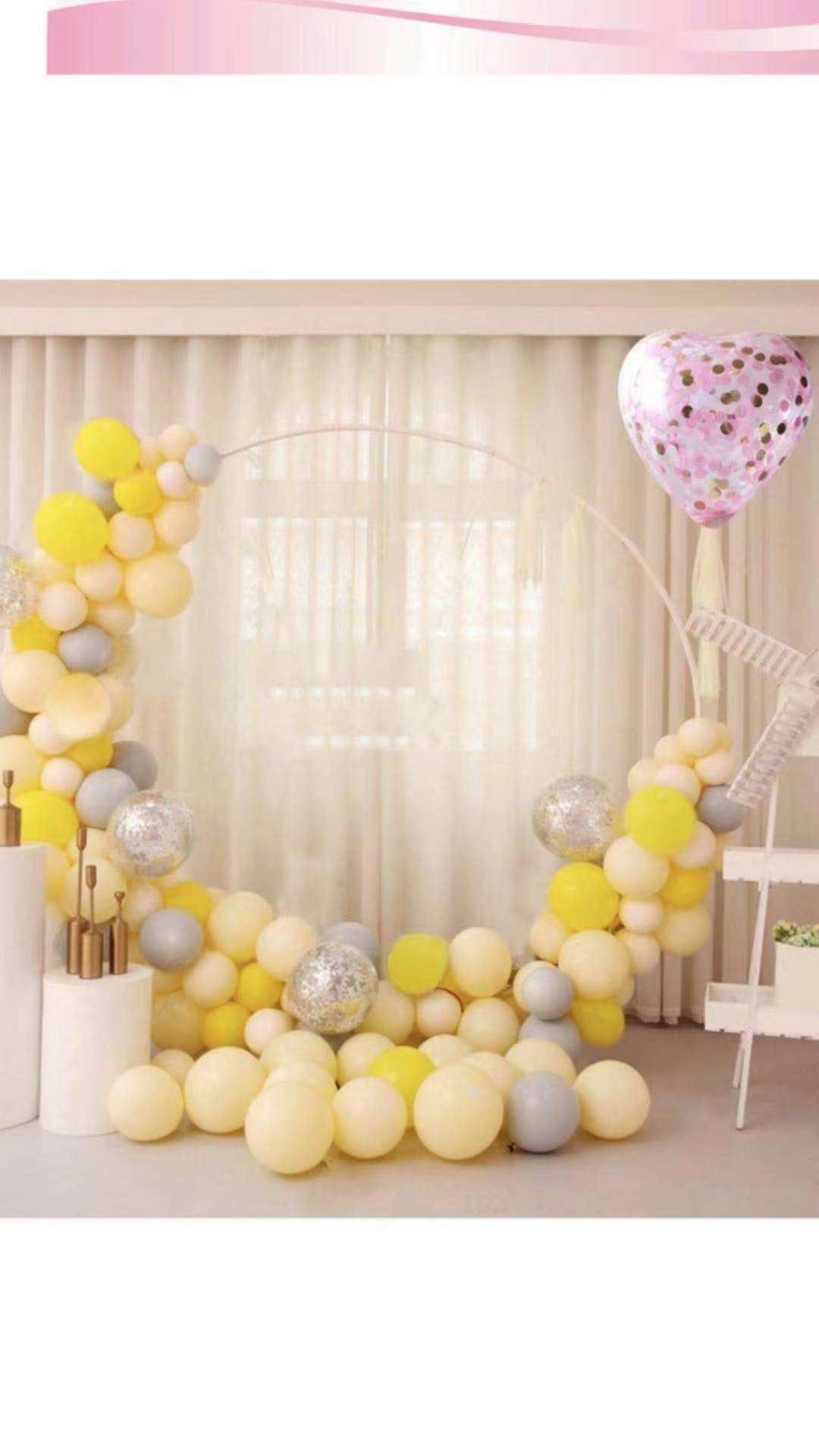 Birthday Set Party Balloons, Stylish Atmosphere full figure