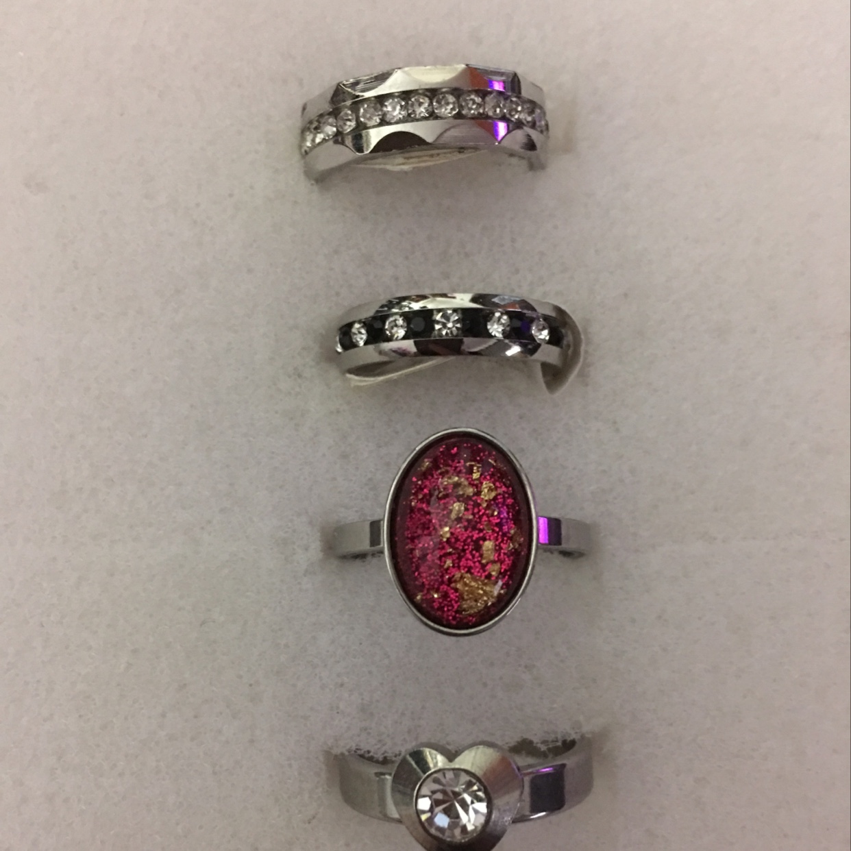 4 products with combination set series ring! Good idea 👍