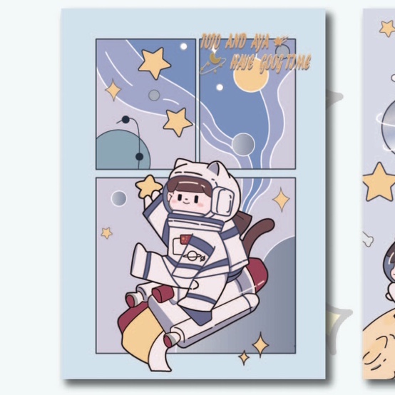 55122笔记本记事本活页韩版小清新风格本子