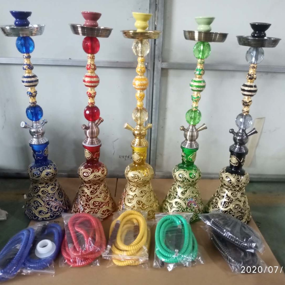 ca-44 水烟壶铁+玻璃，彩盒包装，是一款历史悠久的老一辈人所使用的产品