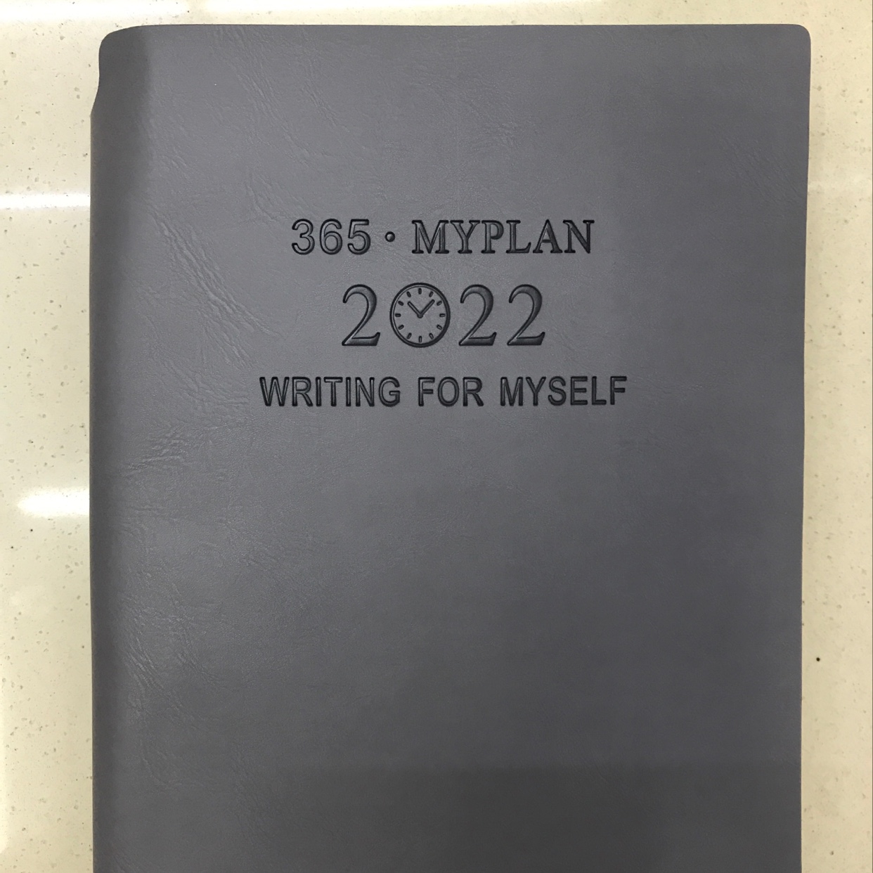 厂家定制创意a5记事本日记本子pu皮面办公笔记本文具定制Logo25开年历本A0062